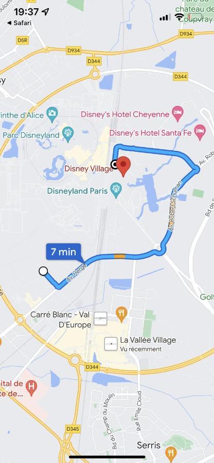 T3 Riviera Apartment Near Disneyland Paris Chessy  Eksteriør bilde
